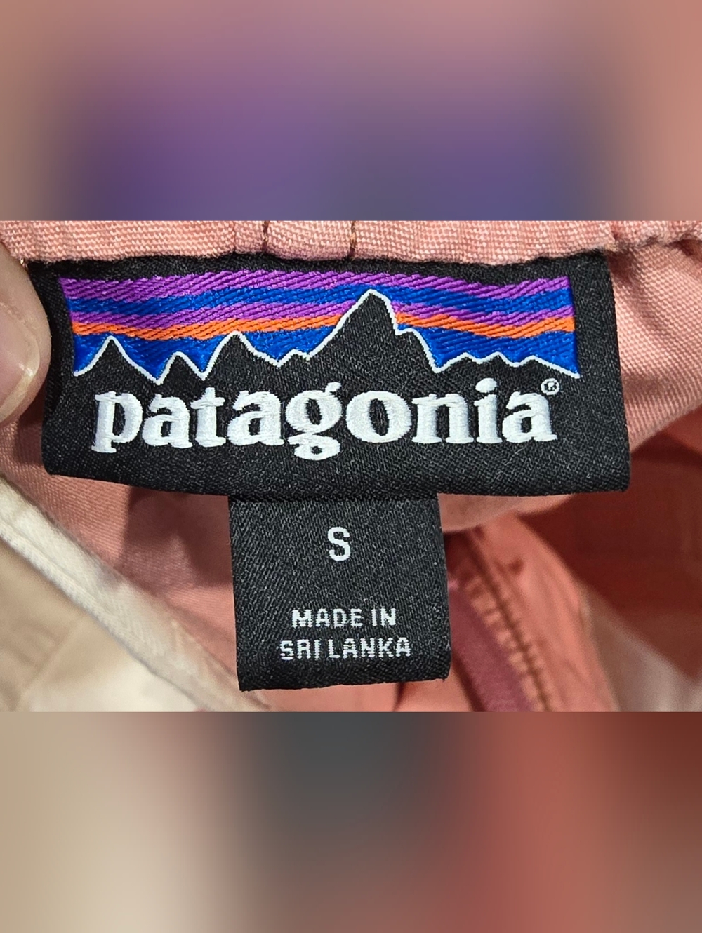 Patagonia Womens Funhoggers Shorts In Sunfade Pink Size Small - Picture 6 of 8